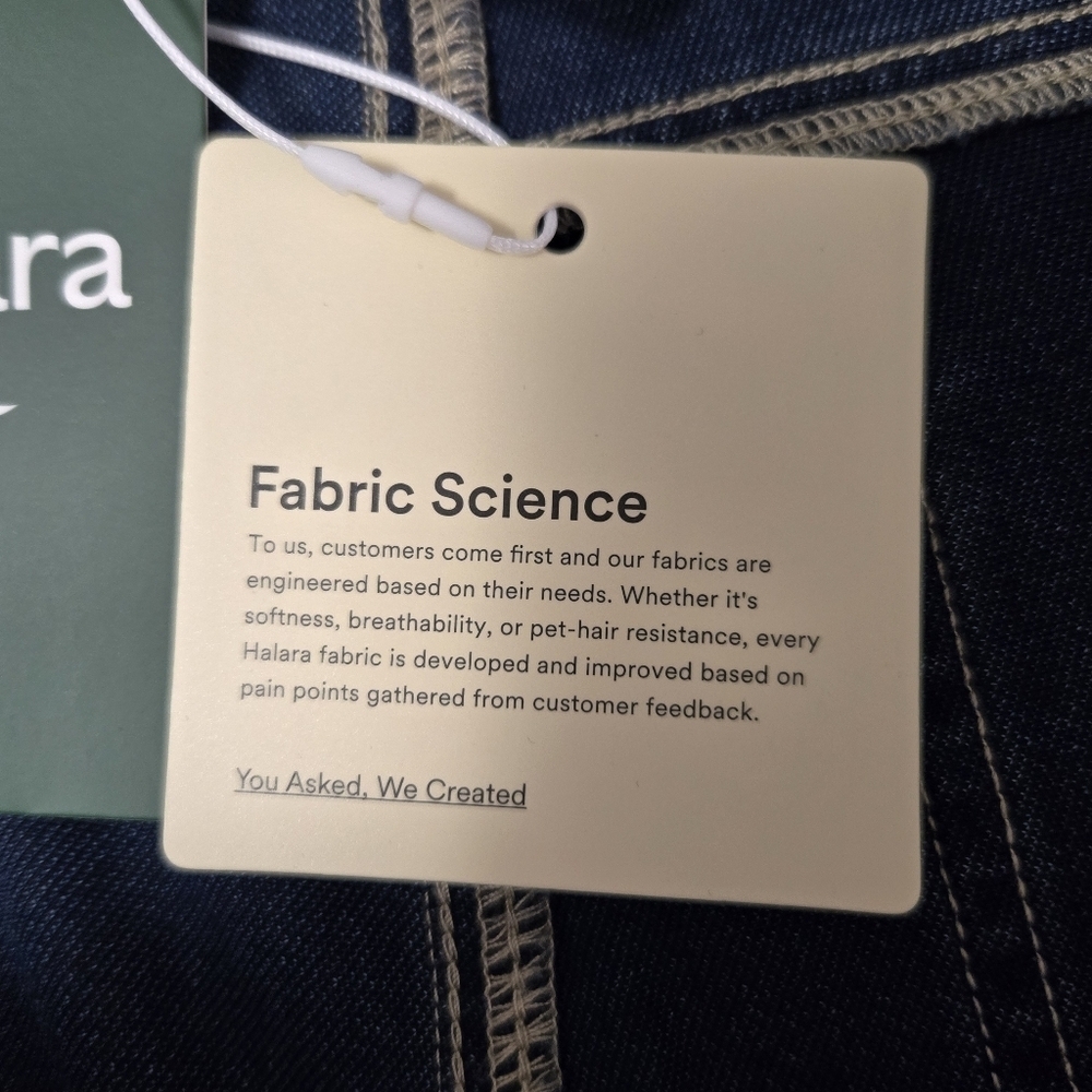 Halara Wide Leg Jeans. Size Large - Picture 16 of 16